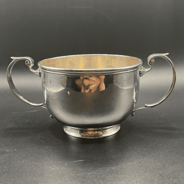 Antique Sterling Silver Double Handle Bowl/Cup - London 1912