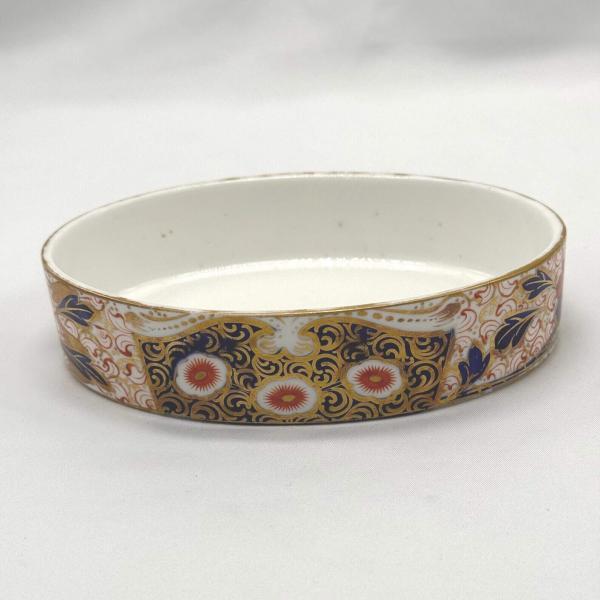 Antique E.J.D. Bodley Imari Oval Dish c1876 Victorian English Porcelain