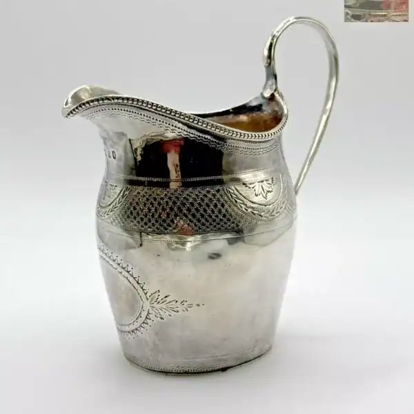 George III Sterling Silver Creamer Jug London 1797