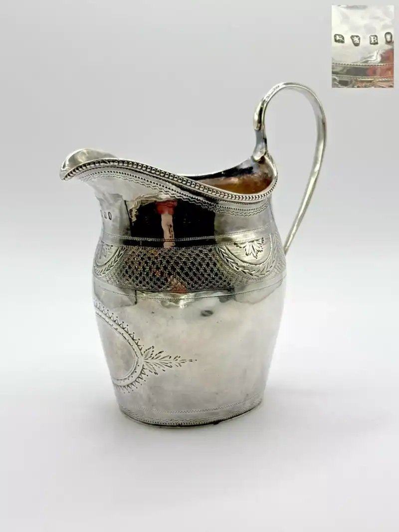 George III Sterling Silver Creamer Jug London 1797
